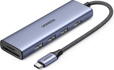 Hub UGREEN Ugreen Revodok 6-in-1 - Station d'accuei