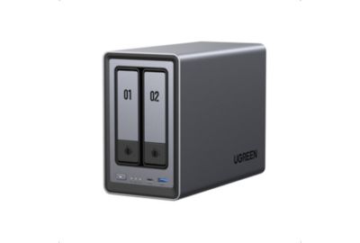 Serveur NAS UGREEN 2 baies DXP2800 Gris anodisé
