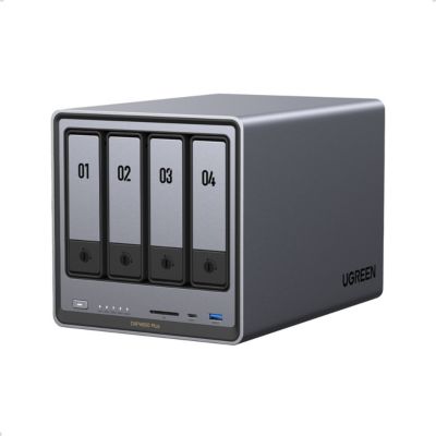 Serveur NAS UGREEN 4 baies DX4800 Plus Gris anodisé