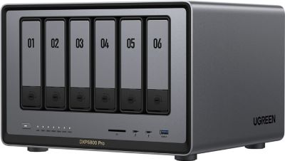 Disque dur SSD interne UGREEN UGREEN NASync DXP6800 Pro NAS 6 Baies