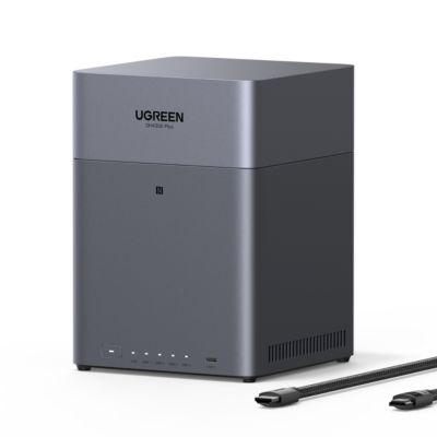Serveur NAS UGREEN 4 baies DH4300 Plus Gris