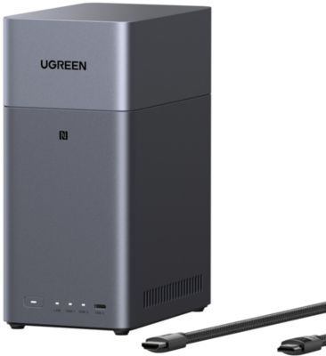 Serveur NAS UGREEN Serveur NAS 2 baies DH2300 Gris