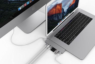 HUB HYPER Drive Pro Hub 8in2 MacBook Pro Argent