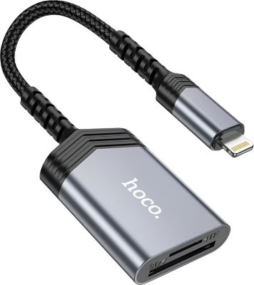 Adaptateur USB HOKO Lecteur Carte SD Hoco p. iPhone et iPad
