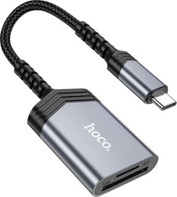 Adaptateur USB HOKO Lecteur Carte SD Hoco p. Téléphone USB-C
