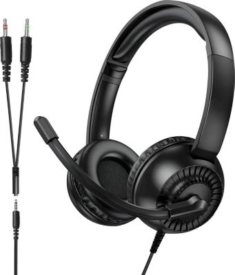 Casque HOKO Filaire Jack 3.5mm avec Microphone