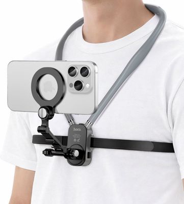Support smartphone HOKO pour iPhone / GoPro Fixation Solide