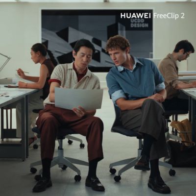 Voir la vidéo pour Ecouteurs HUAWEI FreeClip 2 Noir