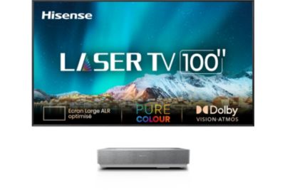 Projecteur HISENSE 100L5HD Laser TV + éc