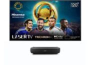 Vidéoprojecteur home cinéma HISENSE 120L9HA Laser TV + écran