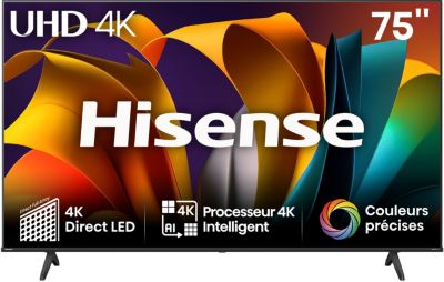 TV LED HISENSE 75A6K