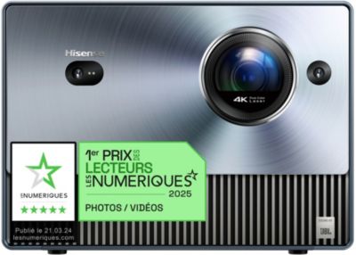 Mini Projecteur Hisense C1 Smart Laser Gris Et Bleu
