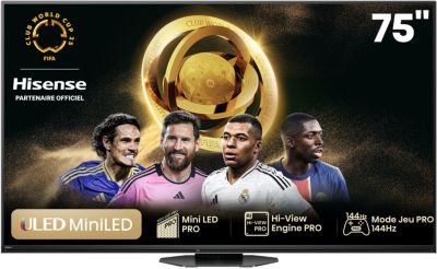 TV QLED HISENSE MiniLED 75U8NQ 2024