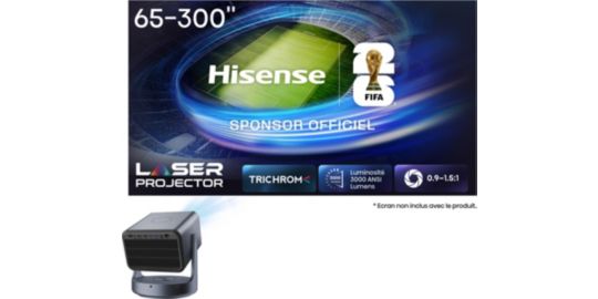 Mini vidéoprojecteur HISENSE Laser TV Trichroma C2 Ultra 4K