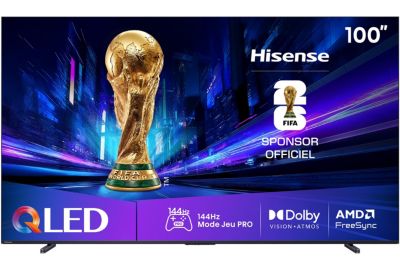 TV QLED HISENSE 100E7Q PRO 2025