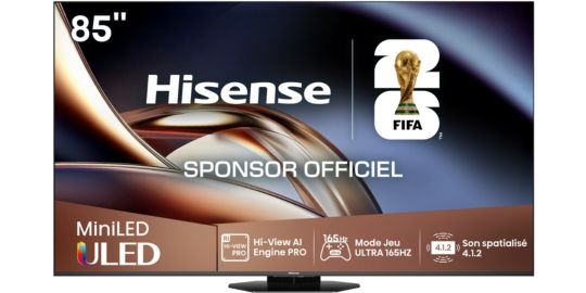 TV Mini Led HISENSE 85U8Q 2025