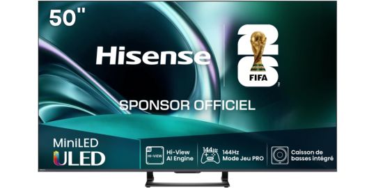 TV Mini Led HISENSE 50U7Q 2025