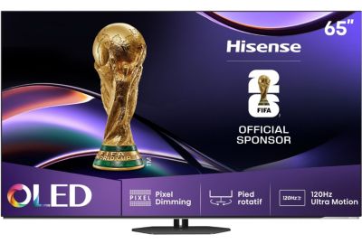 TV OLED HISENSE 65A85Q 2025 - 65 pouces ( 164 cm )