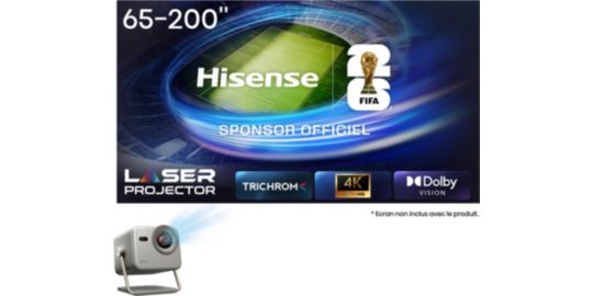 Vidéoprojecteur home cinéma HISENSE Laser Mini Projecteur M2 Pro