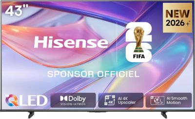 TV QLED HISENSE 43E7S (108cm)