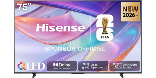 TV QLED HISENSE 75E7S (189cm)
