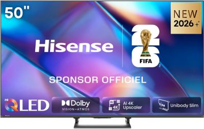 TV QLED HISENSE 50A7S (126cm)