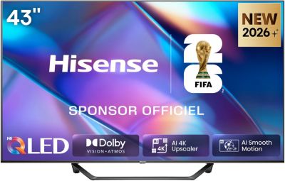TV QLED HISENSE 43A7S (108cm)