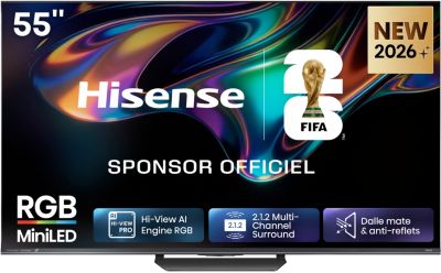 TV Mini Led HISENSE 55UR8S (139cm)