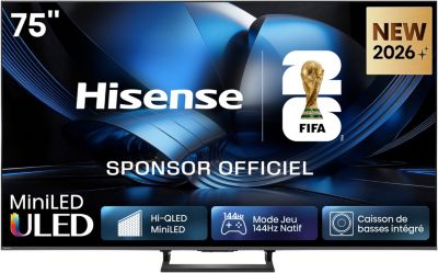 TV Mini Led HISENSE 75U7SE (189cm)