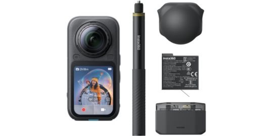Caméra 360 INSTA360 X6 Essentials Bundle Midnight Black
