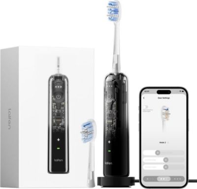 Brosse à dents électrique LAIFEN Wave Pro Polish - Noir