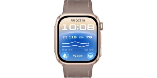 Montre connectée HUAWEI Watch D3 Dorée