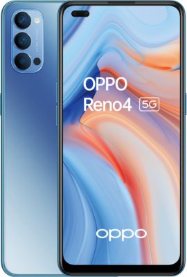Smartphone OPPO Reno 4 Bleu 5G Reconditionné