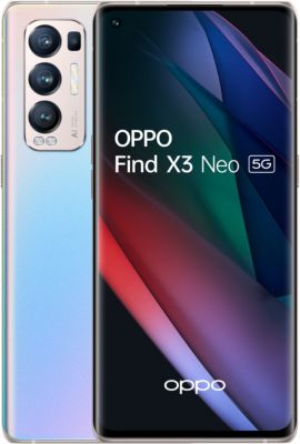 Smartphone OPPO Find X3 Néo Silver 5G Reconditionné