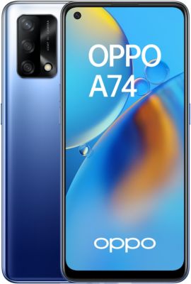 Smartphone OPPO A74 Bleu 4G Reconditionné