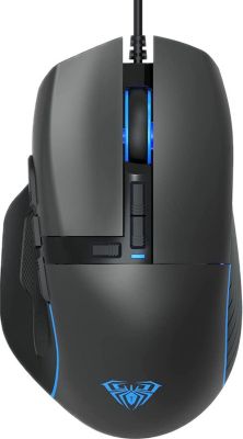 Souris Gamer Filaire AULA F808 10 boutons, 4200 DPI, USB, LED