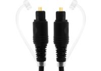 Câble Coaxial LINQ Toslink Audio Numérique Fibre Optique 3m