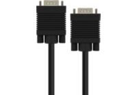 Câble VGA LINQ VGA mâle vers VGA mâle 20m Noir