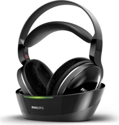 Casque PHILIPS Casque TV Philips SHD8850 Sans Fil Noir