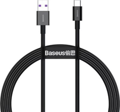 Câble alimentation BASEUS USB-USB-C 66W 1m Câble de Charge