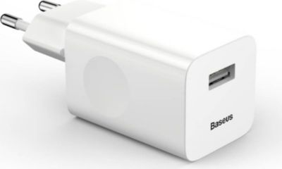 Chargeur BASEUS Baseus Chargeur Secteur 24W avec la Tech Chargeur BASEUS Baseus Chargeur Secteur 24W avec la Tech