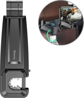 Support smartphone BASEUS appui-tête  arrière  4.0-6.5 pouces