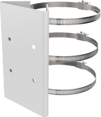 HIKVISION Support pour poteau Blanc pour Caméra