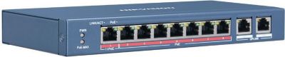 Switch ethernet HIKVISION Switch PoE 10 ports dont 8 ports PoE lon