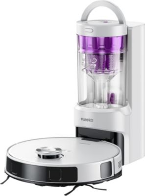 Robot Aspirateur Laveur EUREKA E20 Plus Aspirateur Robot de 8000 Pa, co