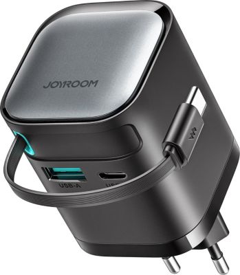 JOYROOM Câble Rétractable USB-C 65W – Charge Rap