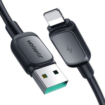 Câble Lightning JOYROOM Lightning - USB 2.4A 2m  - noir