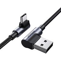 GENERIC coudé 90° USB C - USB 2.0 480Mbps 3A 3m