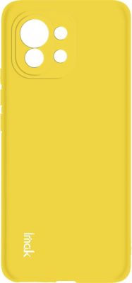 Coque IMAK Xiaomi Mi 11 Silicone Gel Flexible Jaune