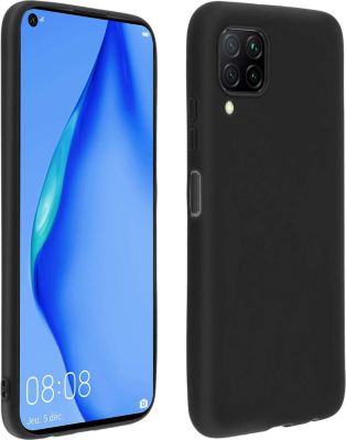Coque IMAK Huawei P40 Lite Silicone Anti-trace Noir Coque IMAK Huawei P40 Lite Silicone Anti-trace Noir